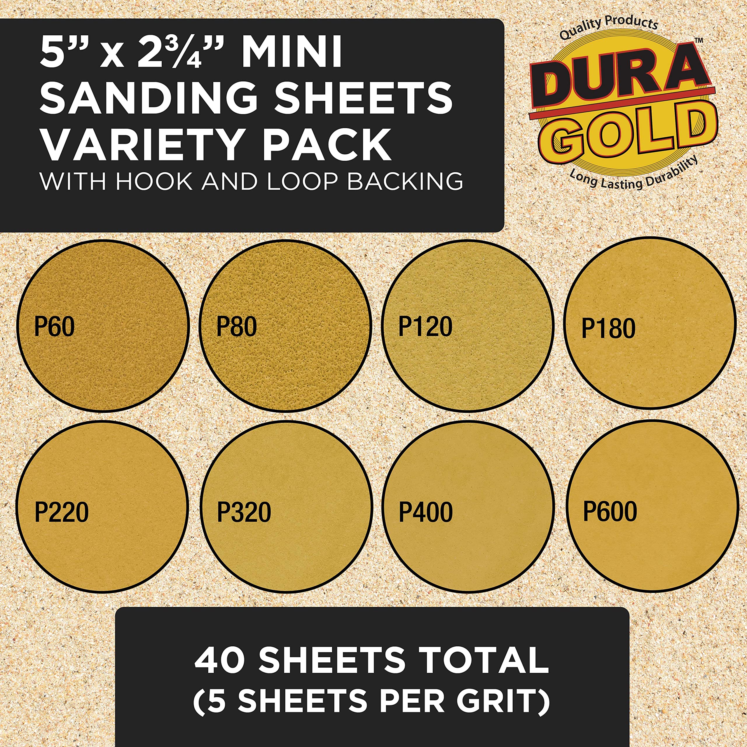 Dura-Gold base handle attaches to blocks for stable sanding control.