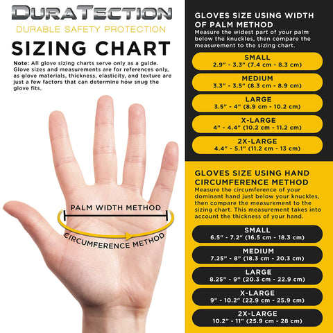 Dura-Gold HD black nitrile gloves 6 mil thickness for enhanced protection