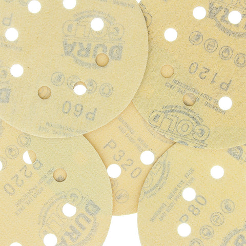 Dura-Gold coated with aluminum oxide and zirconia alumina for sharp, lasting cuts.