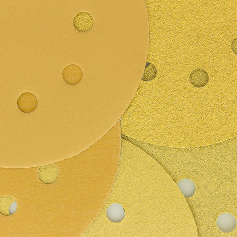 Dura-Gold hook-and-loop backing enables quick disc changes on site.