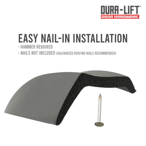 DURA-LIFT seal endures extreme temperatures for reliable garage protection
