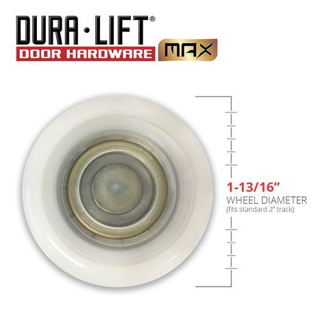 DURA-LIFT Ultra-Life Max front sealed cap blocks dust and grime.