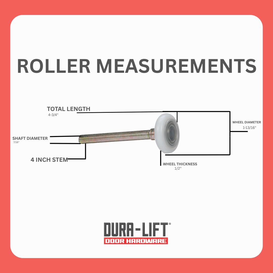 DURA-LIFT Ultra-Life Max roller quiet operation in a garage setup.