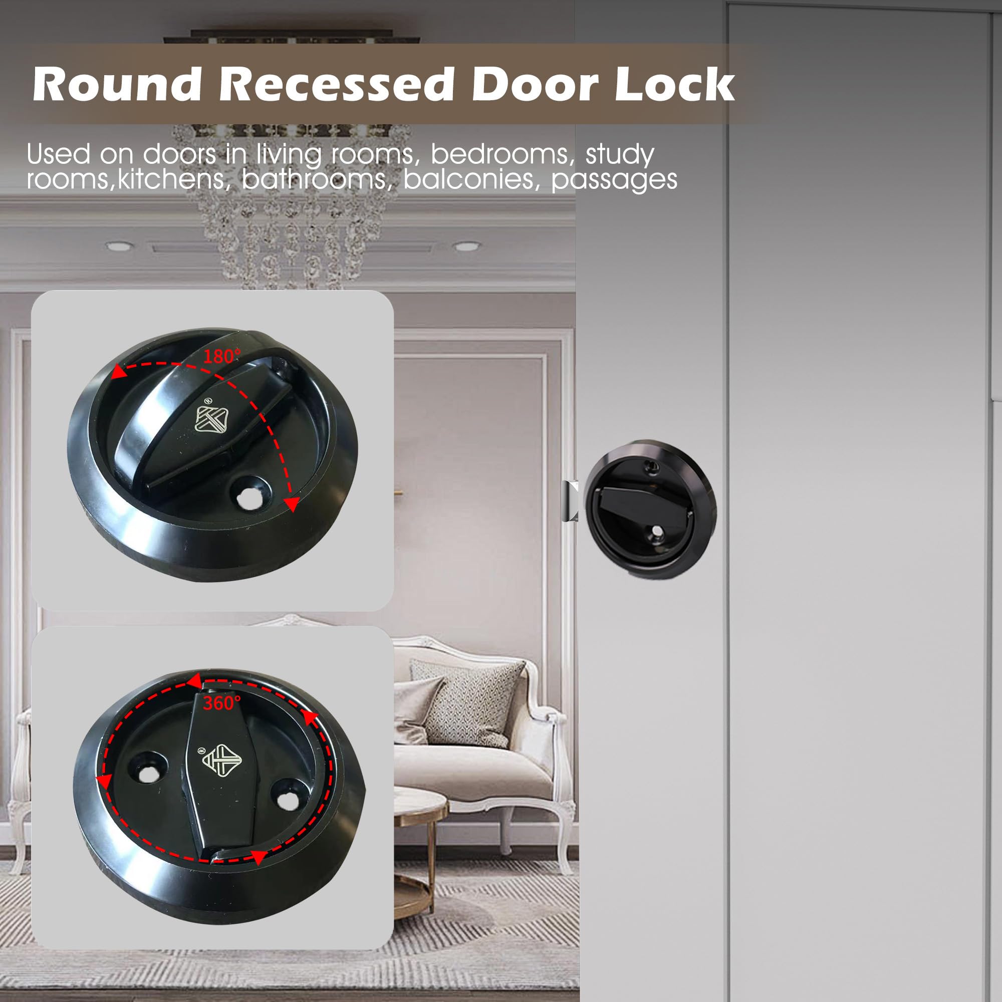 Durable stainless steel construction withstands daily use and resist corrosion.