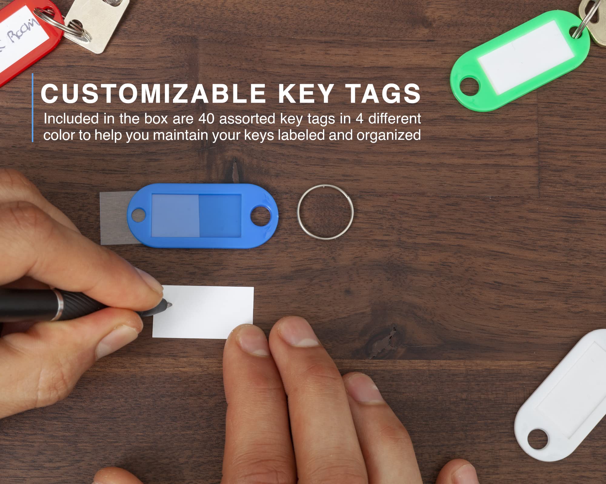 Durabox included accessories pack for quick setup and tagging