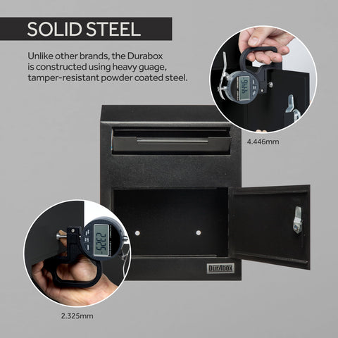 Durabox ideal for securing mail payments and keys in offices
