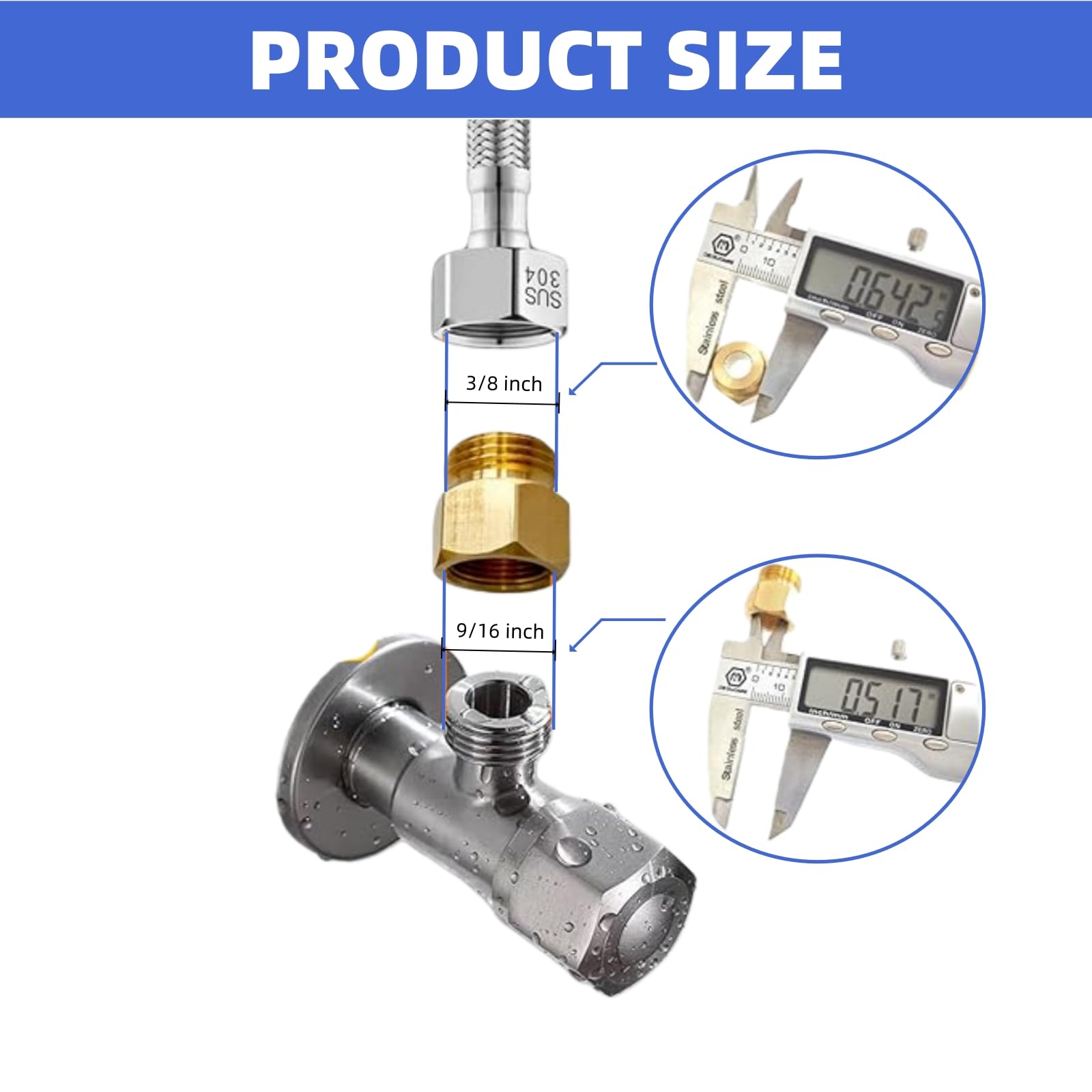 Duracet included hardware enables quick, tool-free installation