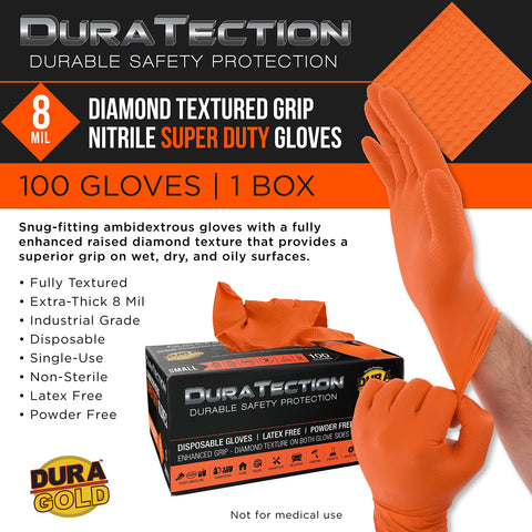 Dura-Gold Duratection gloves show puncture-resistance for rugged tasks