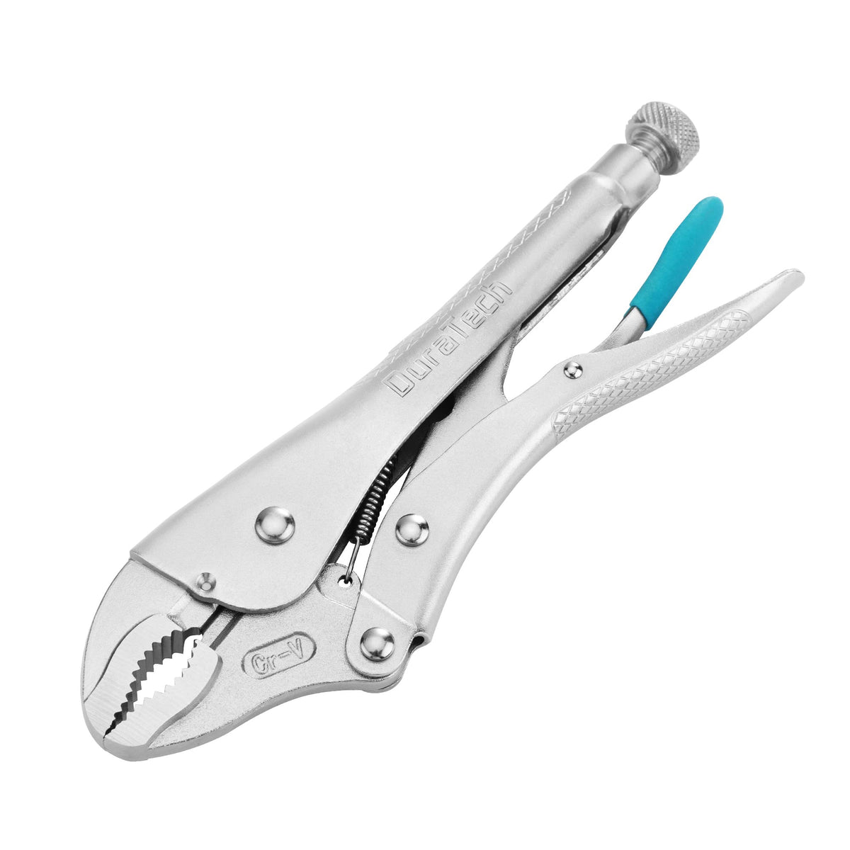 DURATECH 10-inch curved jaw locking pliers grip securely for metalwork