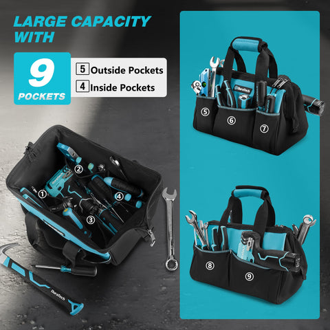 DURATECH padded handle offers a comfortable grip during long shifts.