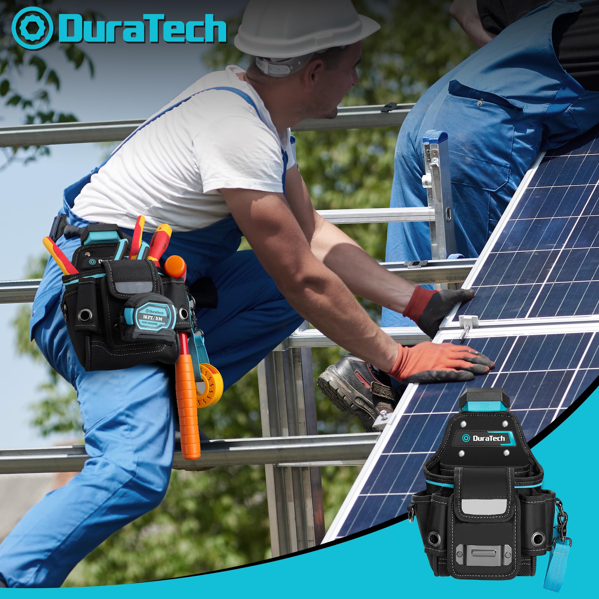 DURATECH 1800D fabric shell stands up to daily wear and tear