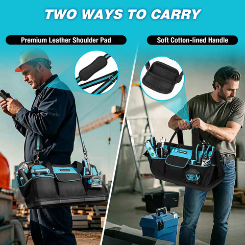 DURATECH waterproof base resists sand, cement, and spills on worksites.