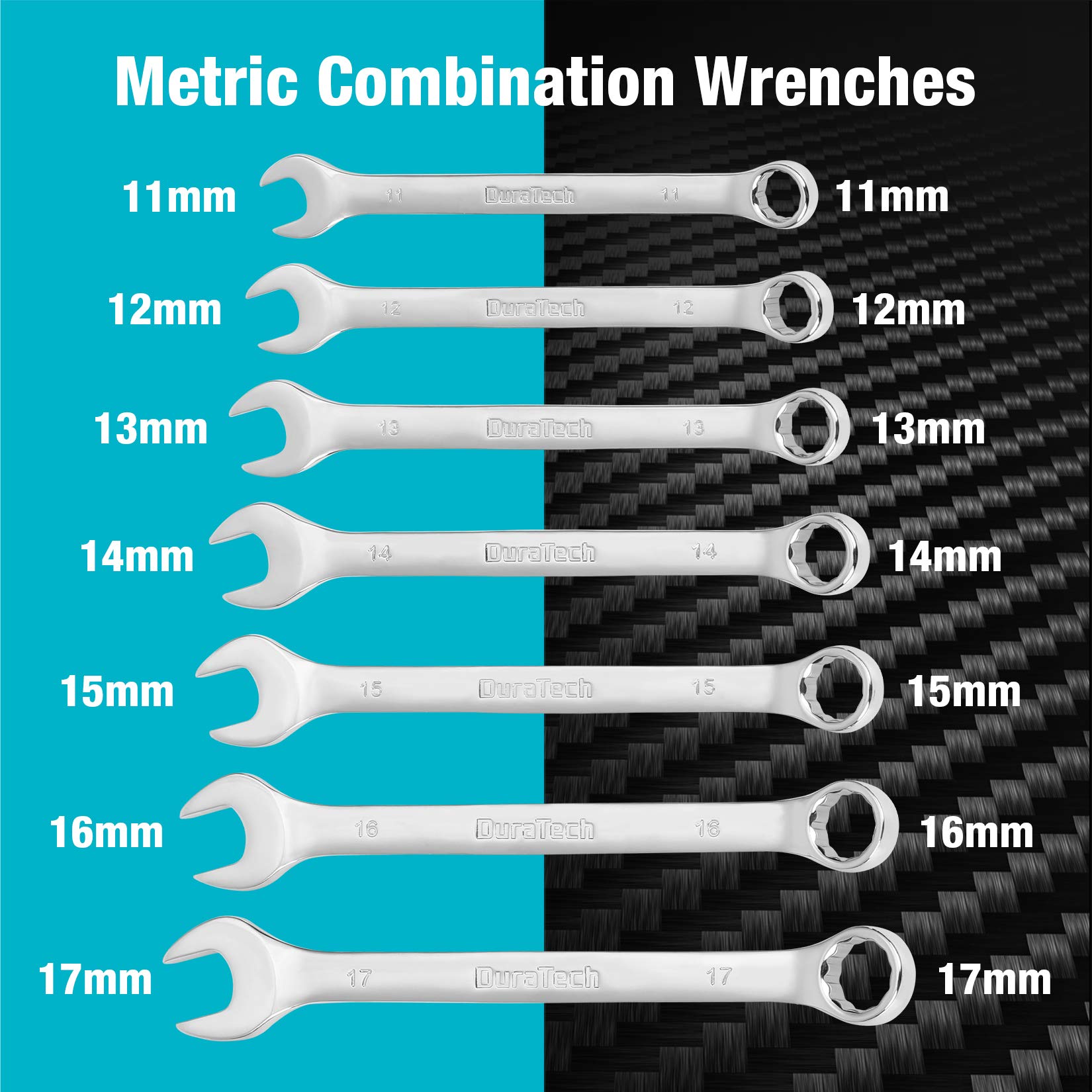 DURATECH drive extensions and magnetic handle improve reach and removal.