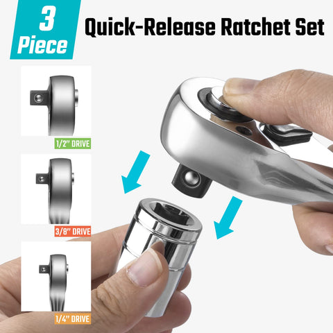 Duratech 3/8 inch drive ratchet for versatile mid-range projects.
