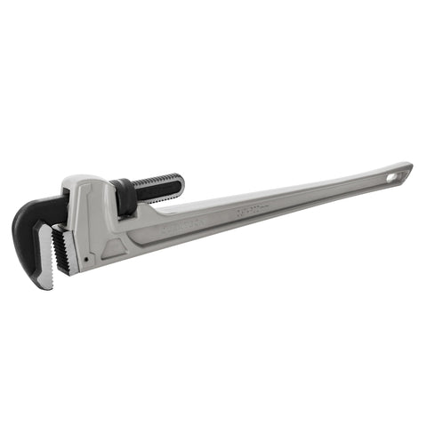 DURATECH 36 inch aluminum pipe wrench with adjustable jaw for quick gripping
