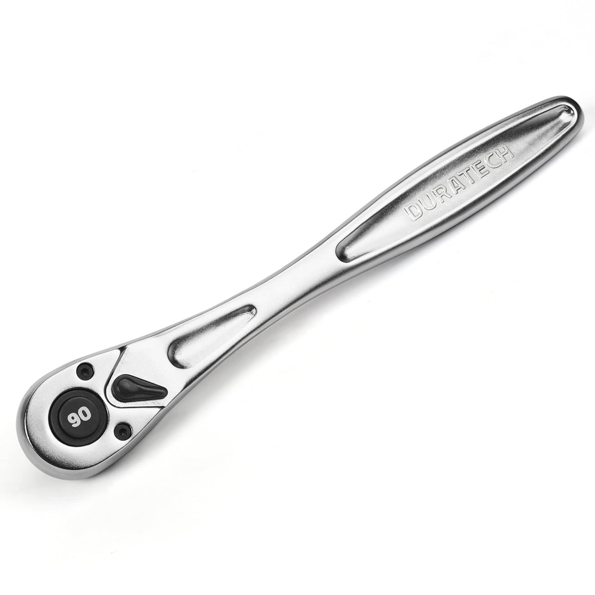 DURATECH 3/8 inch drive ratchet handle front view for quick, reliable fastener work