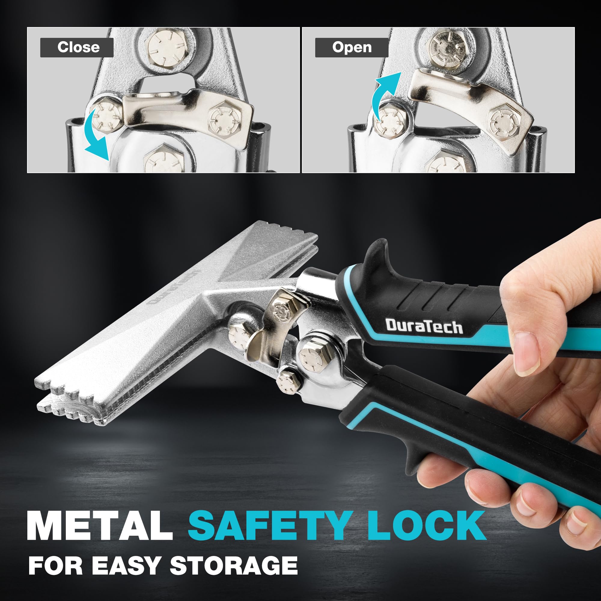 DURATECH tool used in metal fabrication, HVAC, and body repairs.
