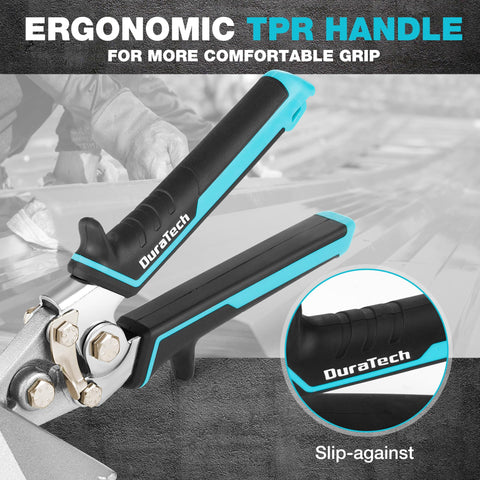 DURATECH bender safety lock allows easy opening and secure storage.