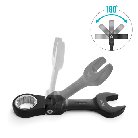 DURATECH 72-tooth ratchet with small swing in action