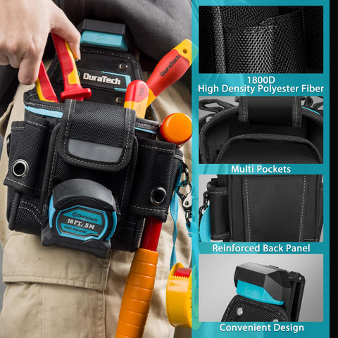 DURATECH adhesive tape lanyard keeps tape secure during moves between tasks
