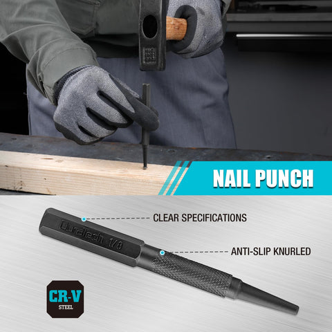 DURATECH alignment punches help align holes for fasteners.