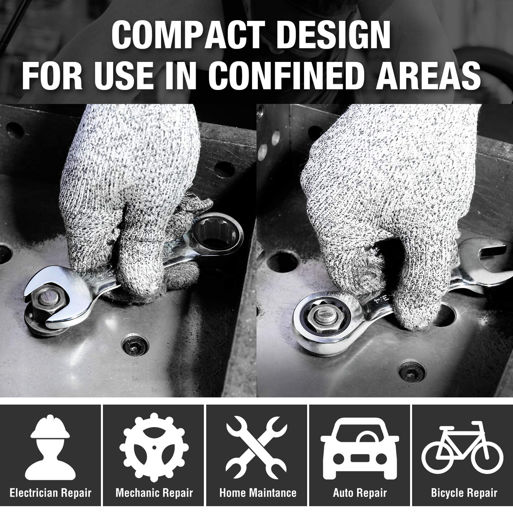DURATECH wrenches meet ANSI-style standards for reliable professional use