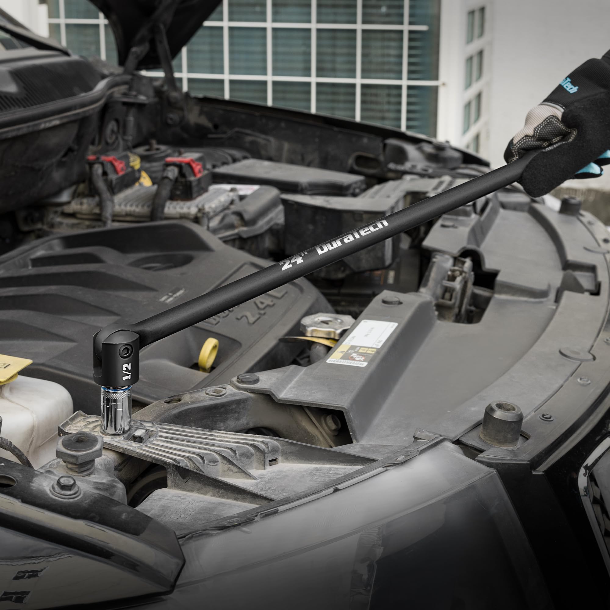 High torque capability supports automotive and motorcycle maintenance.