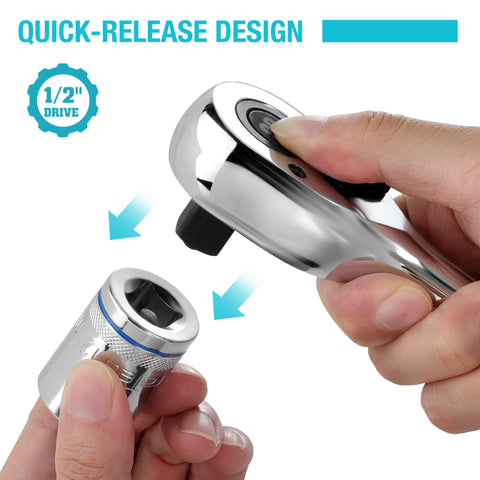 DURATECH chrome polished finish resists corrosion and cleans easily