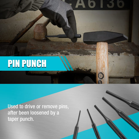 DURATECH center and prick punches mark precise holes.