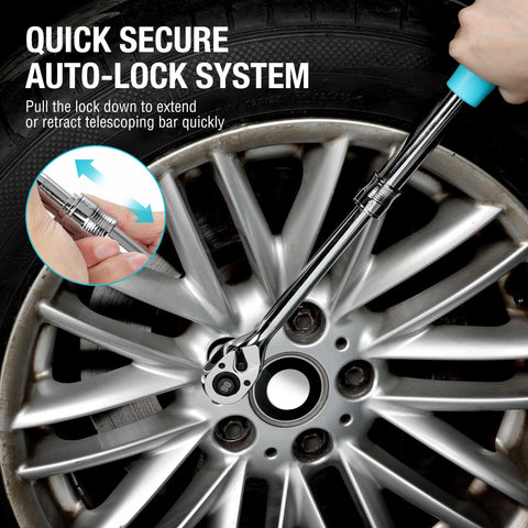 Duratech chrome alloy finish resists corrosion and cleans easily.