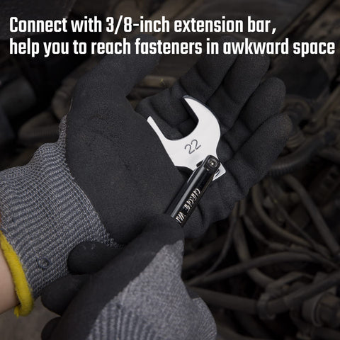 DURATECH crowfoot wrenches sae sizes for standard fasteners compatibility