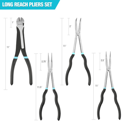 DURATECH CRV steel pliers with rust resistance for durable workshop use.