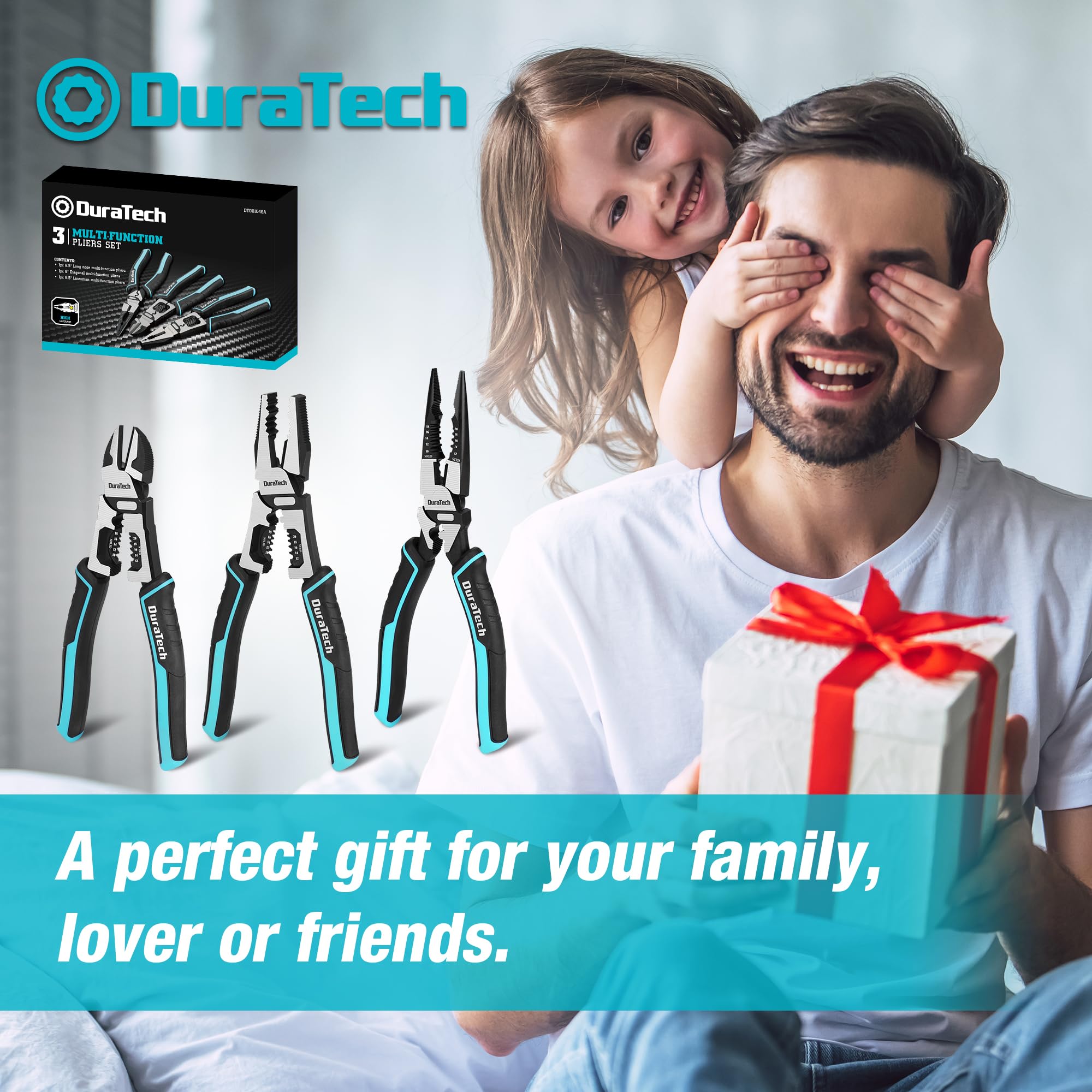 DURATECH cutting-edge steel 55-65HRC ensures sharp, durable cuts.