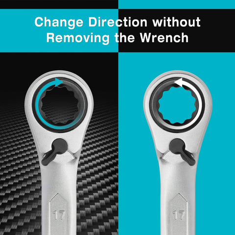 DURATECH double reversing lever on each end for quick direction change.