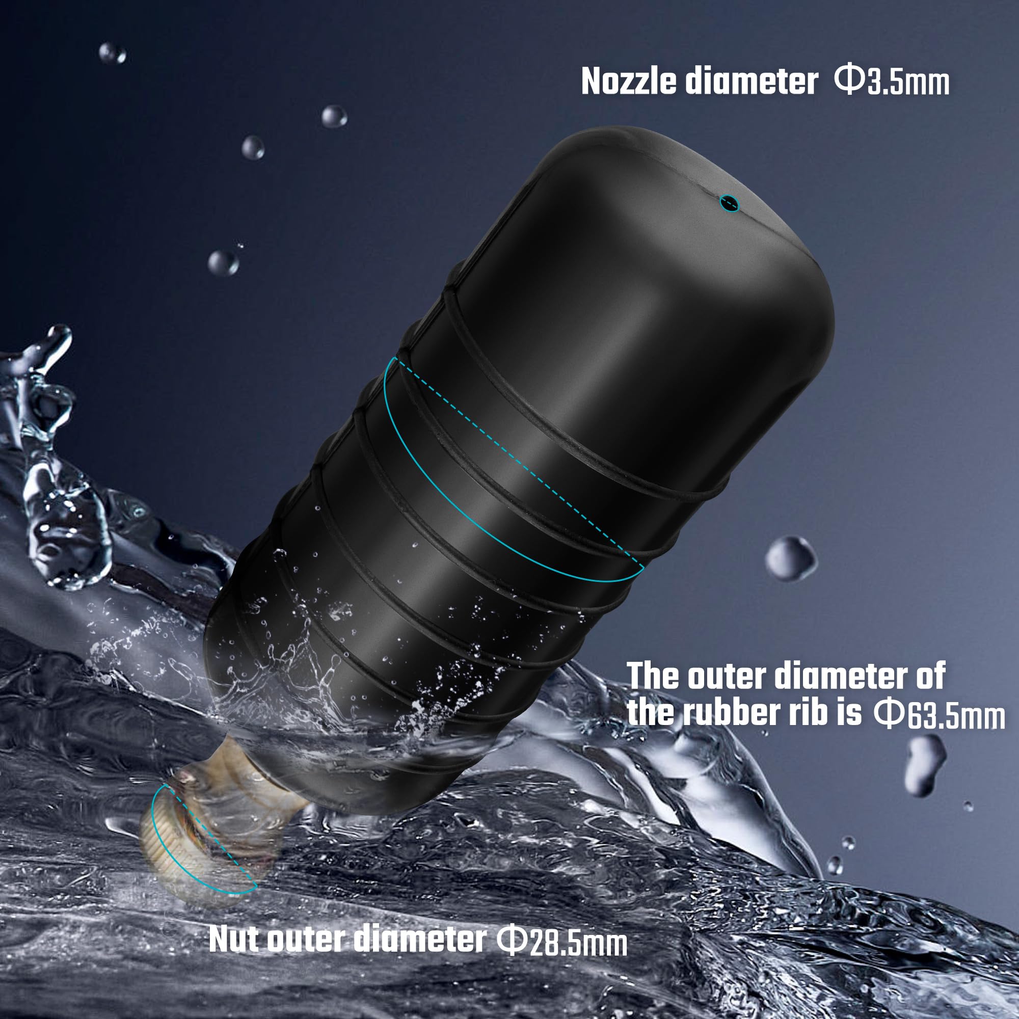 DURATECH drain bladder used in kitchen sink to improve drainage