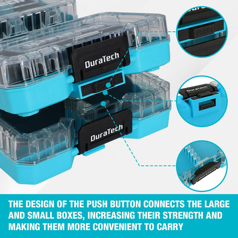 DuraTech durable PP/PC construction resists wear for workshop use.