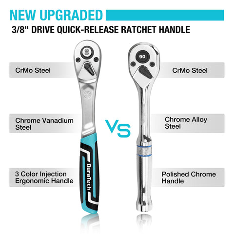 DURATECH ergonomic cushion injection handle designed for comfort and grip