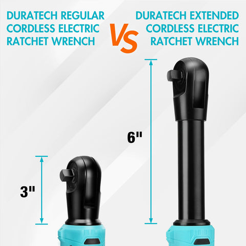 Duratech ergonomic grip reduces fatigue during long sessions.