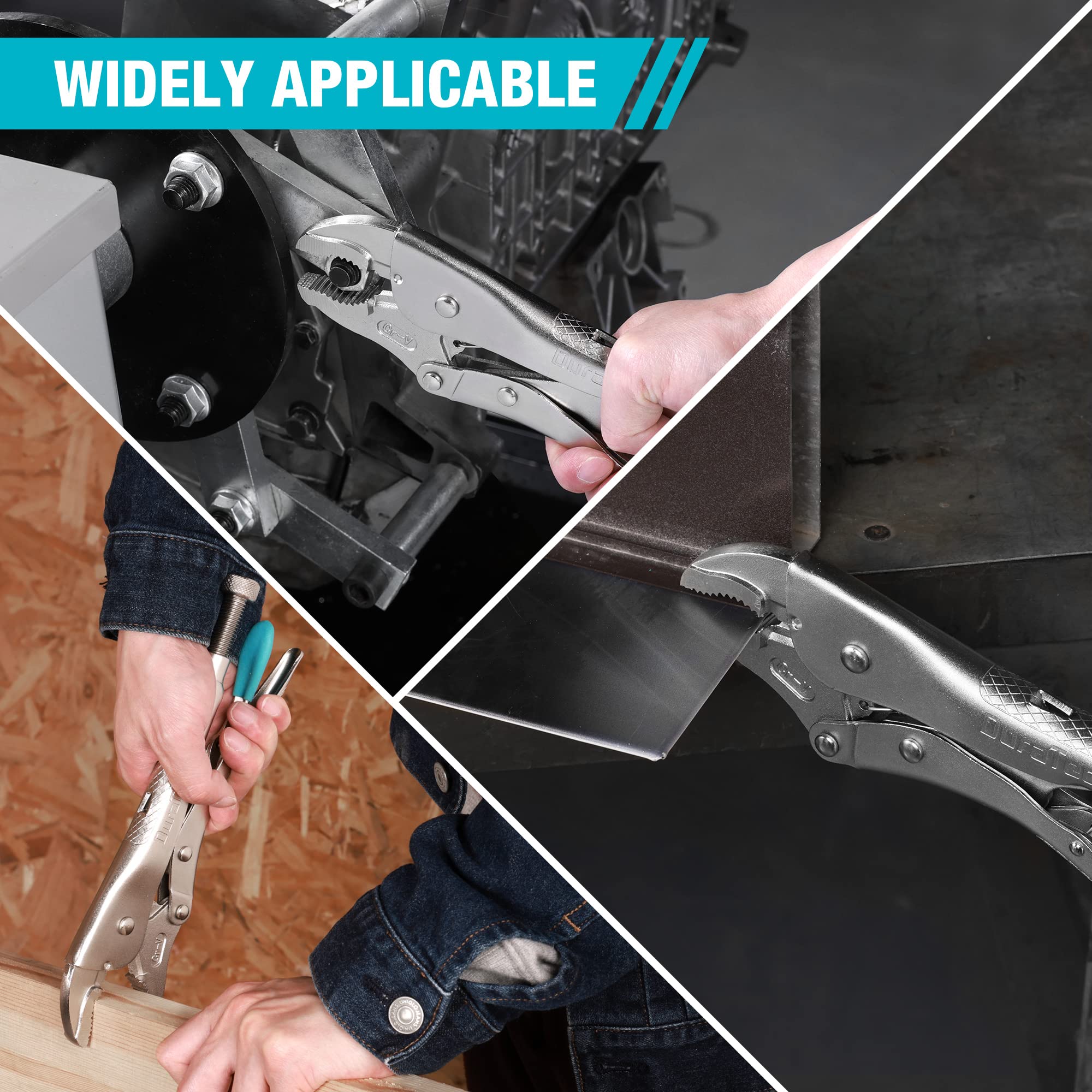DURATECH ergonomic handle reduces fatigue in extended use