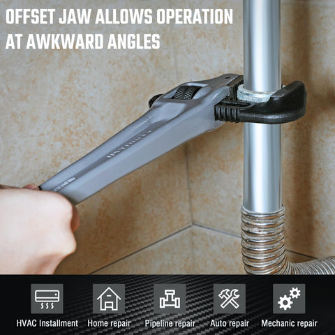 DURATECH ergonomic handle design prevents palm fatigue during sustained work