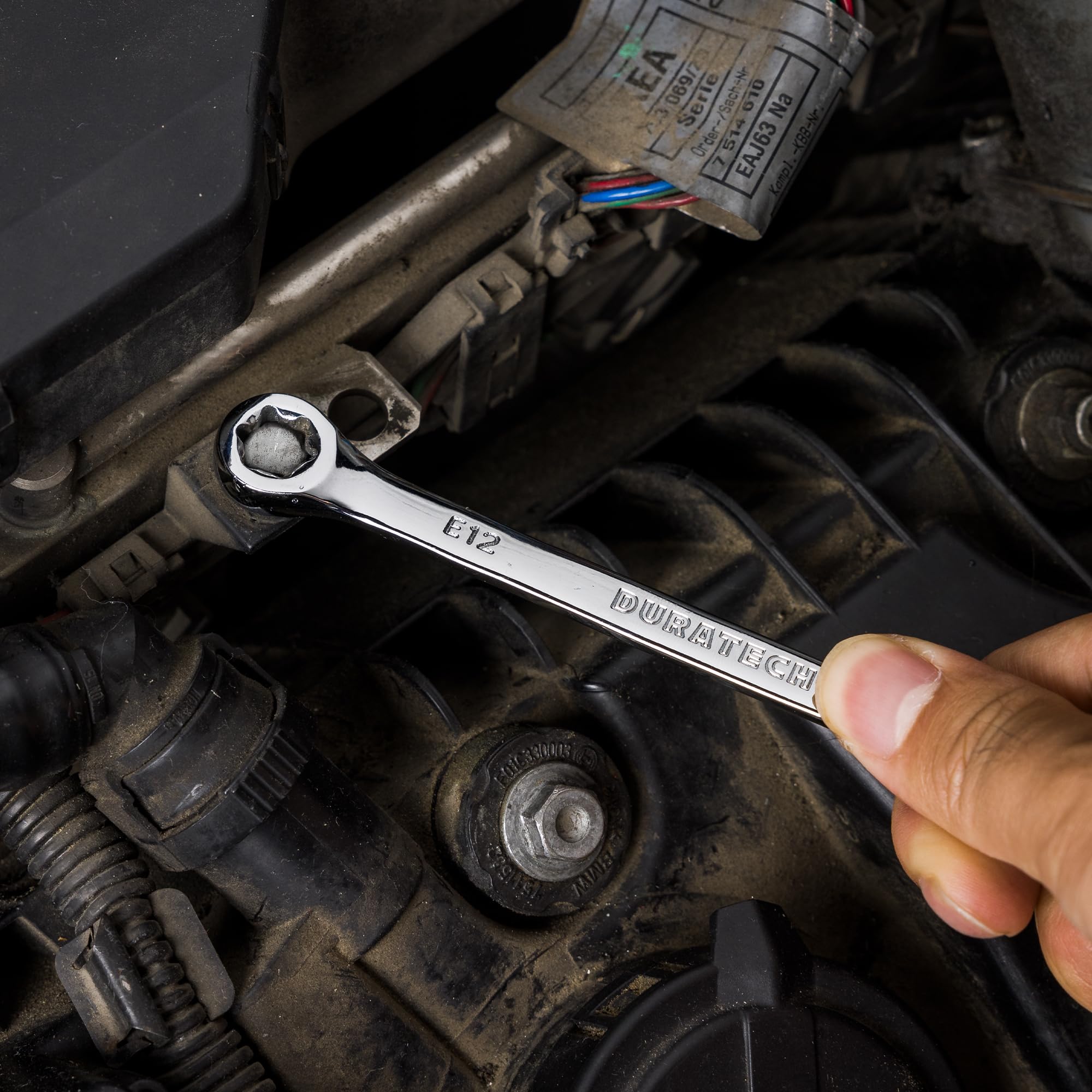 DURATECH E-Torx wrench set ideal for automotive repair and maintenance.