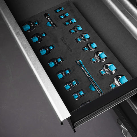 DURATECH EVA foam organizer keeps tools organized and portable