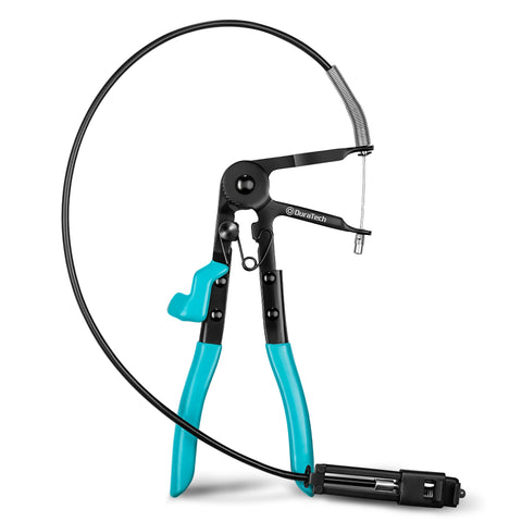 DURATECH hose clamp pliers with 27-inch reach reach into tight engine bays.