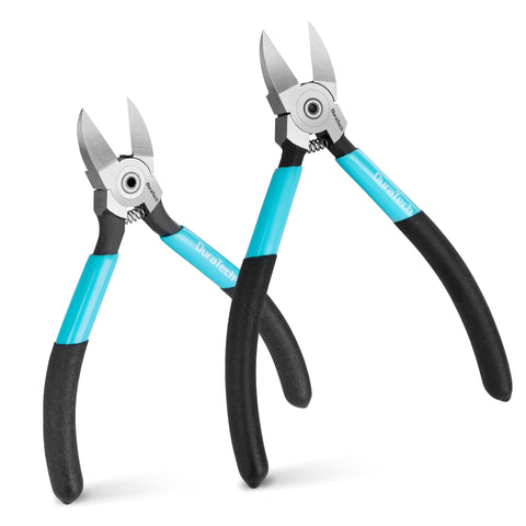 Duratech flush cutters blade close-up for razor-sharp precision in crafts
