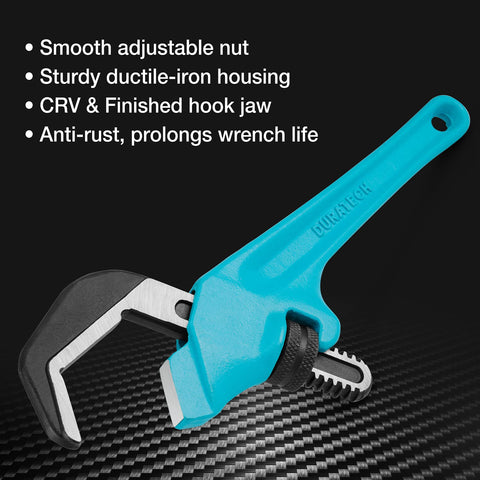 DURATECH hanging hole enables quick storage on hooks