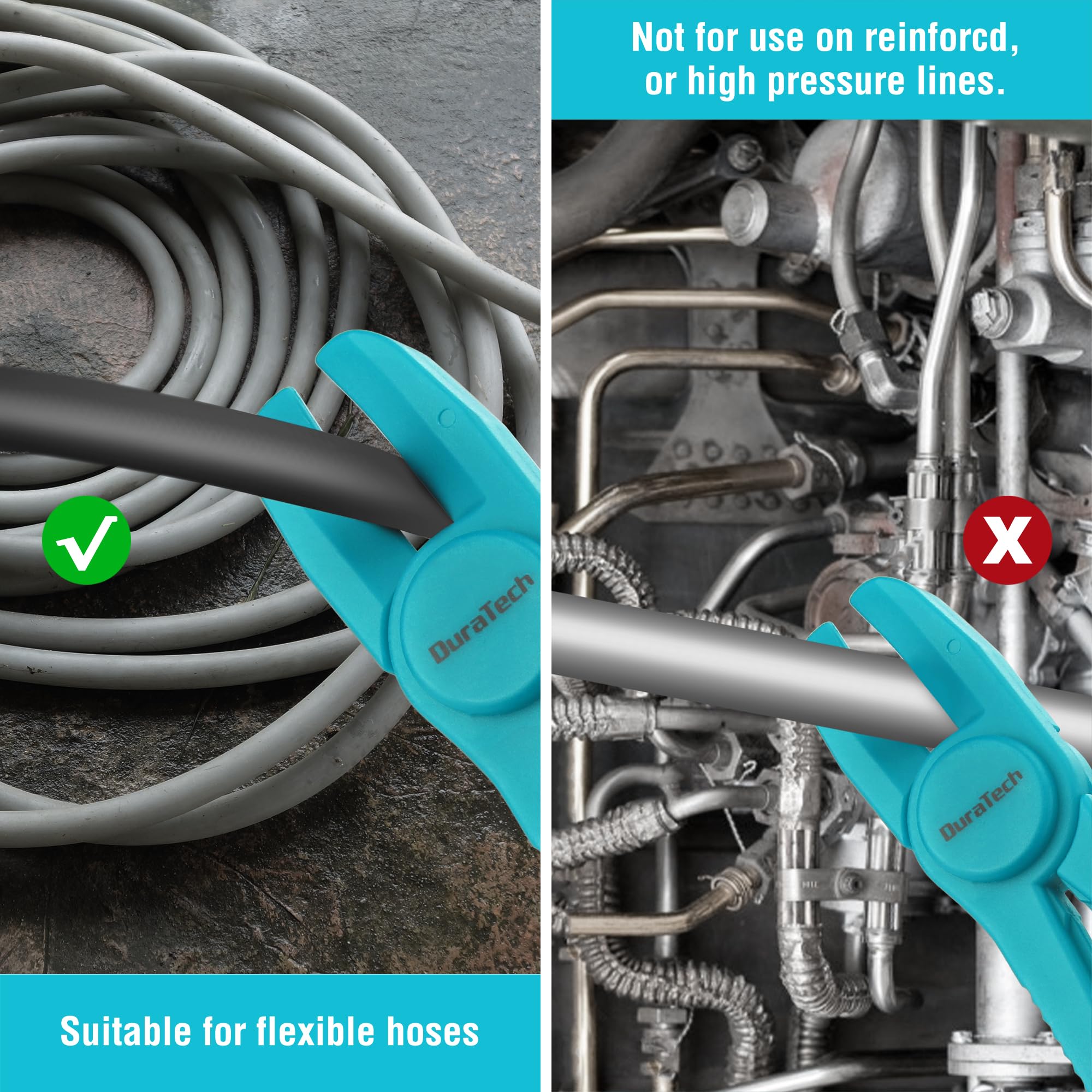Anti-slip grip reduces hand fatigue during extended use