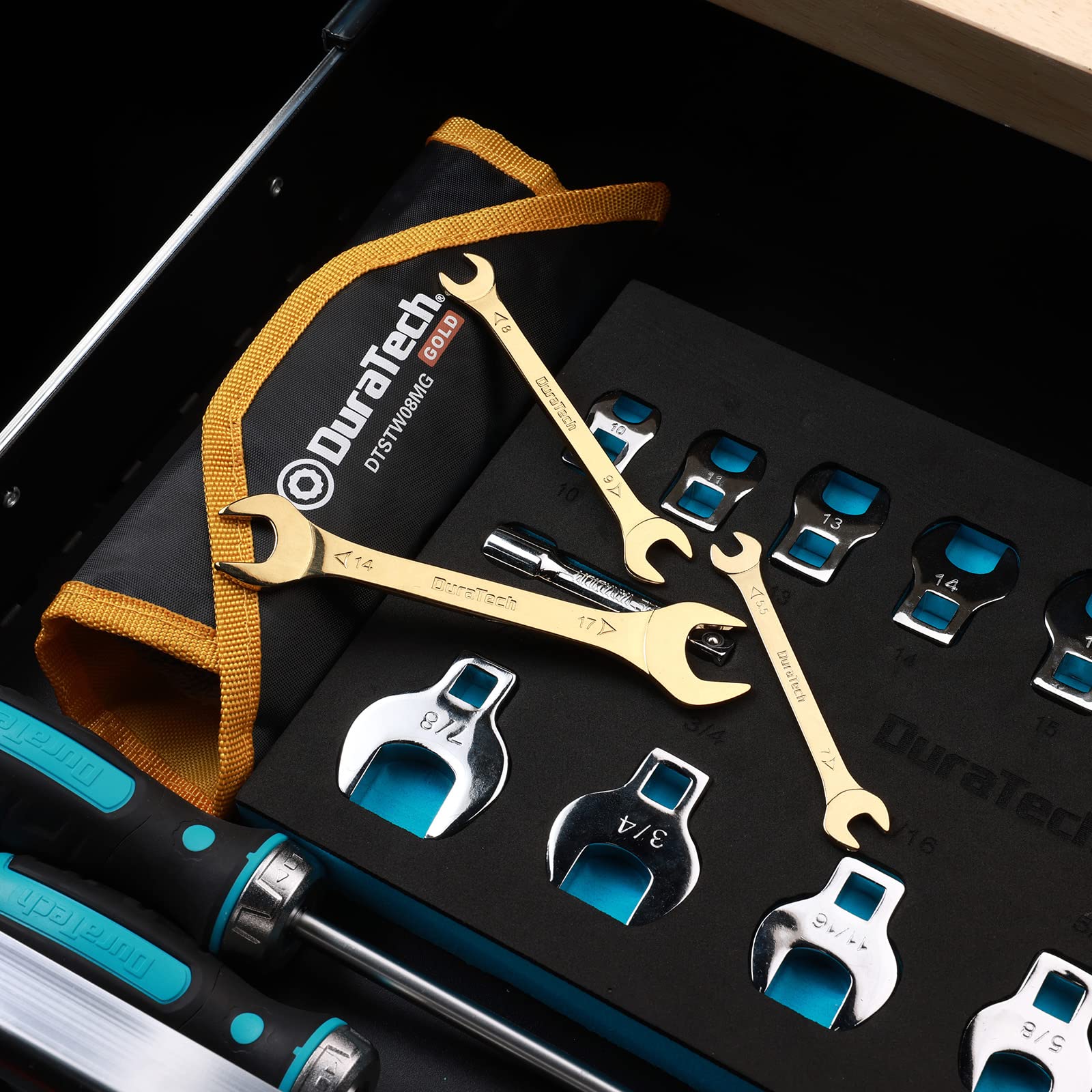 DURATECH metric wrench range from 5.5 to 27 mm for machines