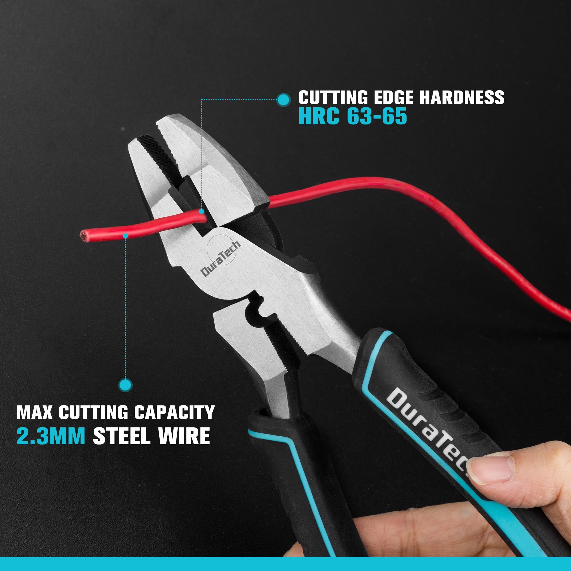 DURATECH 9.5-inch design fits hands for pro or DIY tasks.