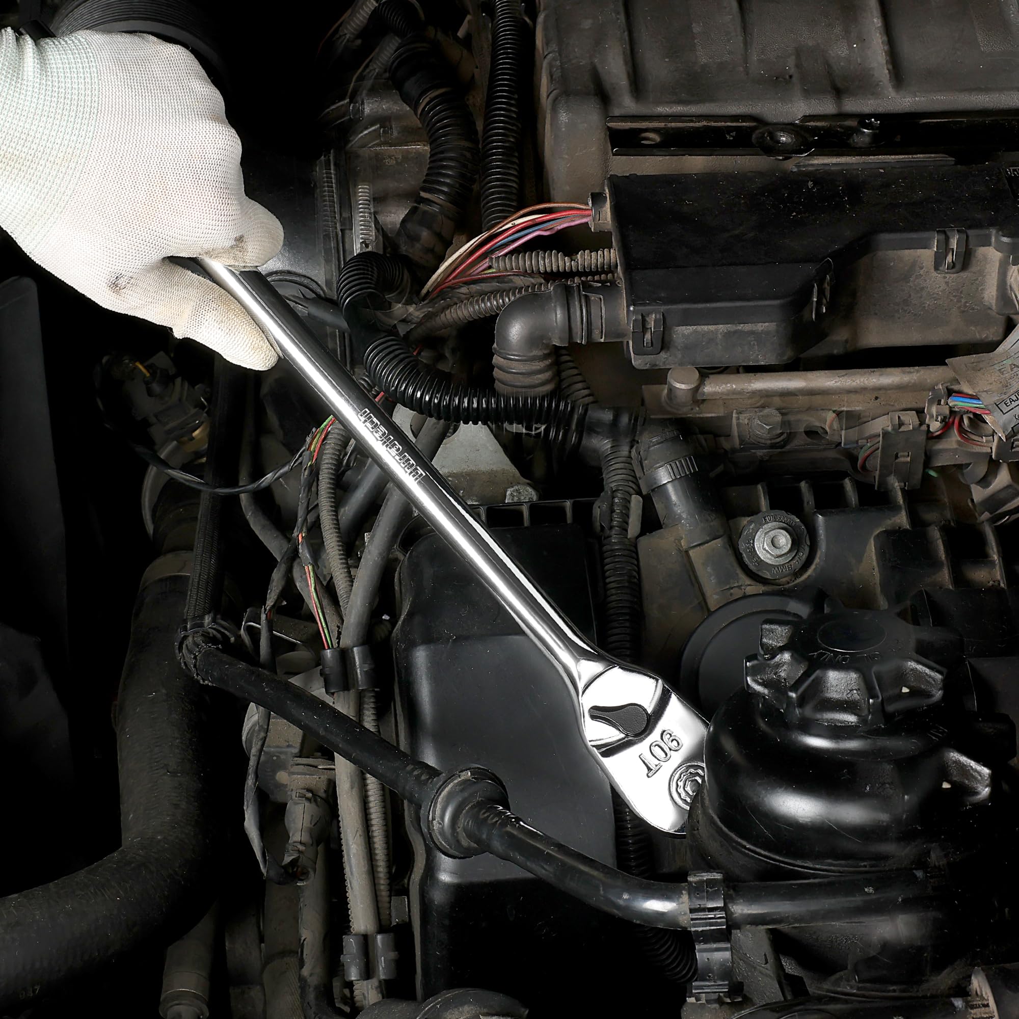 DURATECH polished finish resists corrosion and wipes clean