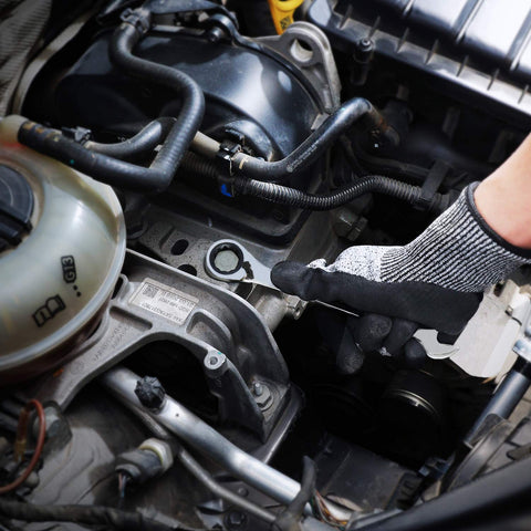 DURATECH premium roll-up pouch keeps wrenches secure during transport